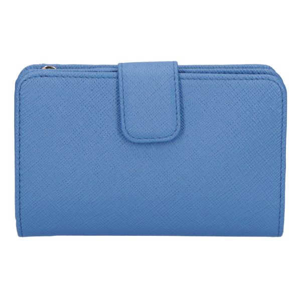 43699308a PRADA Fold Wallet Blue