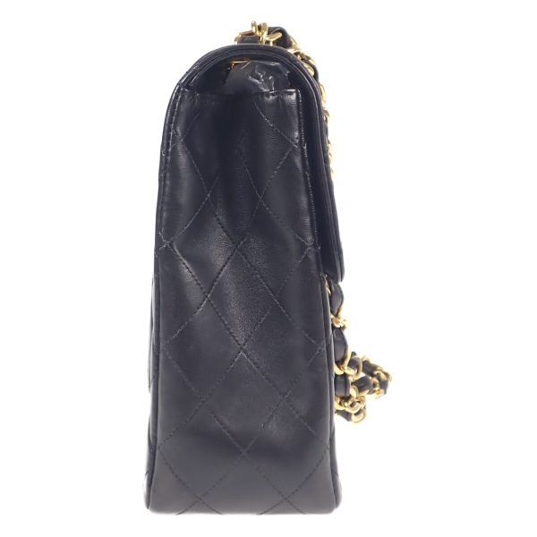 437212 03 Chanel Matelasse 30 Shoulder Bag Black