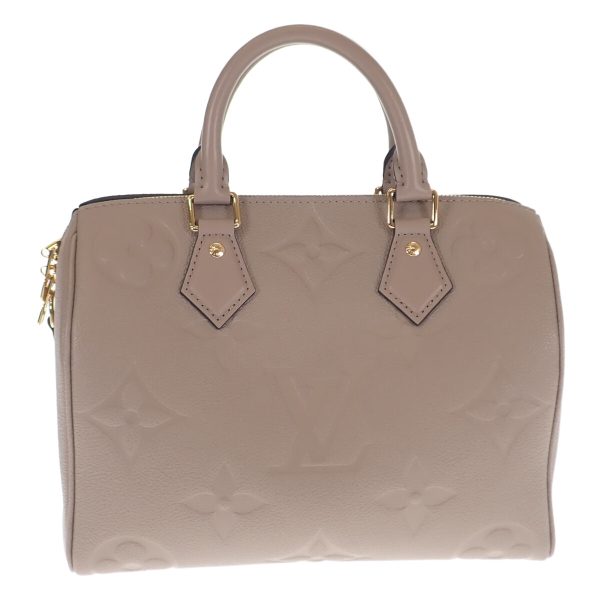 437685 02 Louis Vuitton Speedy Bandouliere 25 2way Bag Beige