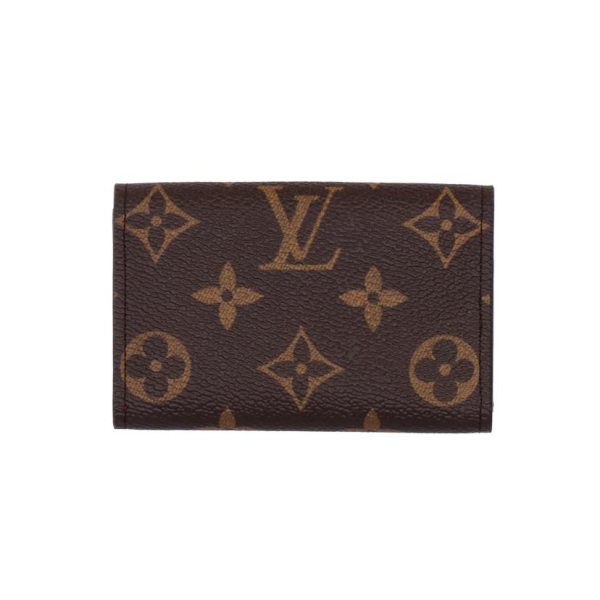 43912 2 Louis Vuitton Multicle 6 Key Holder Brown