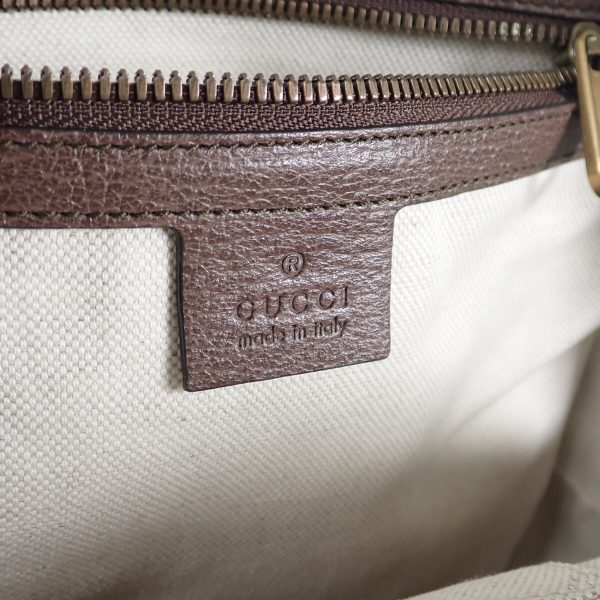 439270 08 Gucci Ophidia GG Backpack Rucksack Beige Ebony