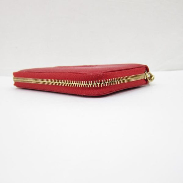 43973 3 Gucci Soho Round Zipper Wallet Pink