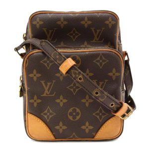 44002 1 Louis Vuitton Palm Springs monogram Backpack Brown