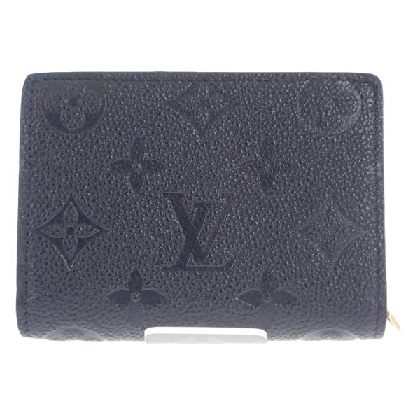 440064 03 Louis Vuitton Portefeuille Bifold Wallet Black