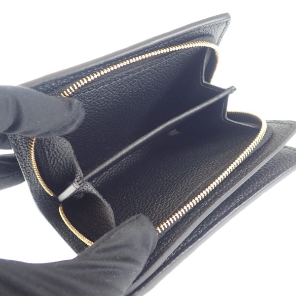 440064 07 Louis Vuitton Portefeuille Bifold Wallet Black