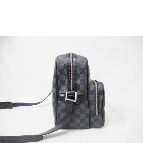 44035 4 Louis Vuitton IO Messenger Bag Damier Graphite