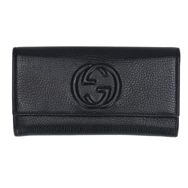 44096 1 Gucci Soho Interlocking G Leather Wallet