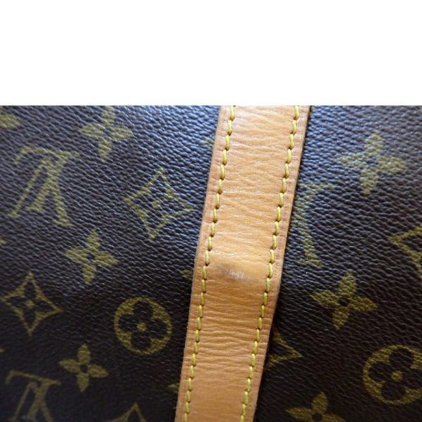 44112 10 Louis Vuitton Keepall 55 Duffel Bag Monogram Brown