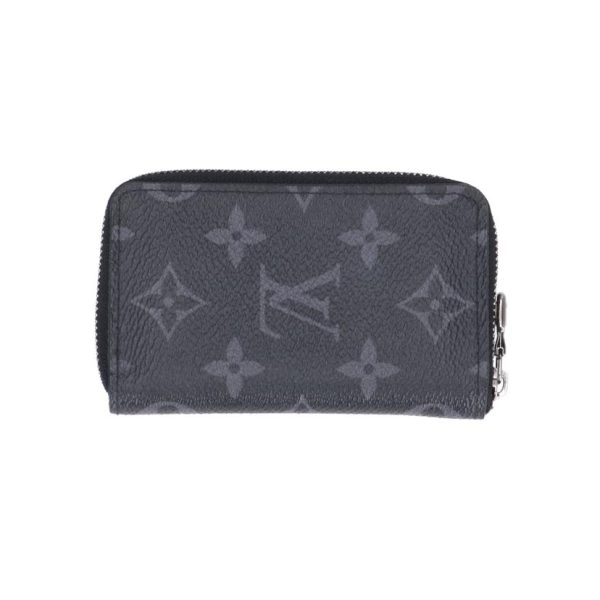 44131 2 Louis Vuitton Monogram Eclipse Zippy Coin Purse Vertical Wallet