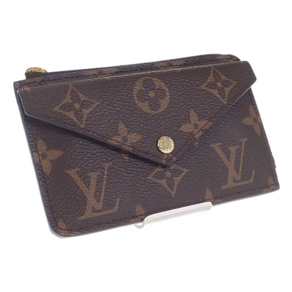 441405 01 Louis Vuitton Porto Carte Coin Case Brown Black