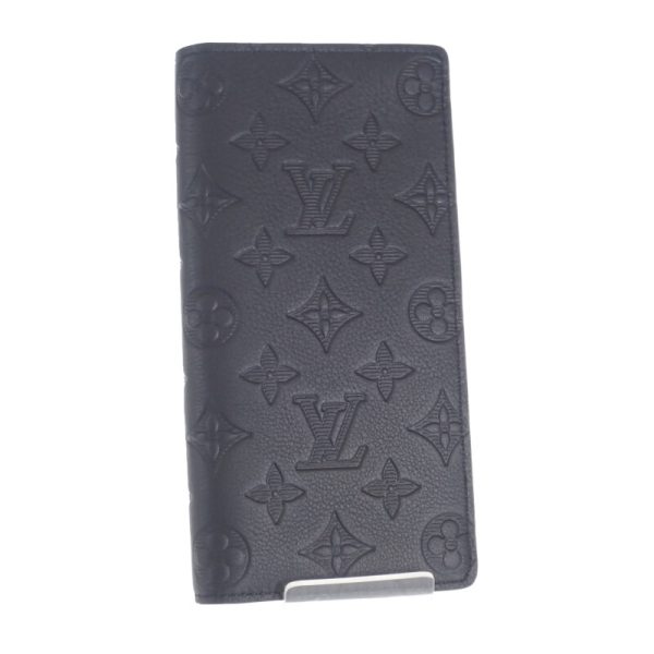 441906 02 Louis Vuitton Long Wallet Bi fold Shadow Black