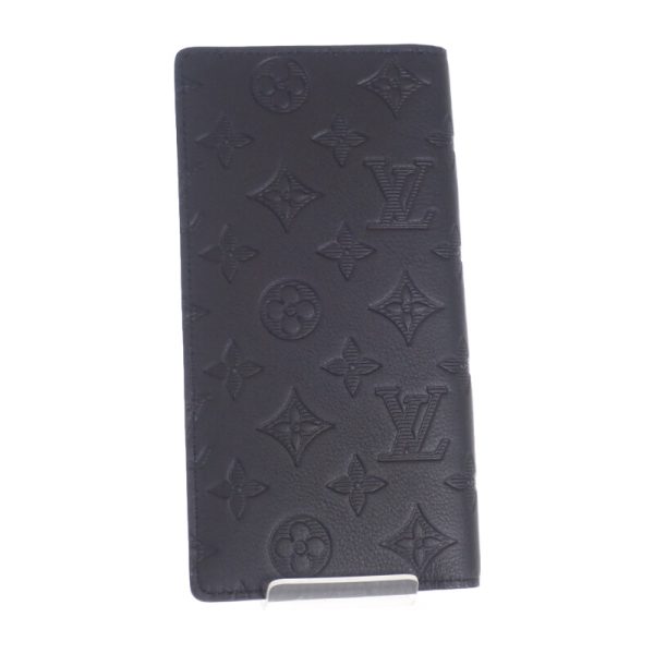 441906 03 Louis Vuitton Long Wallet Bi fold Shadow Black