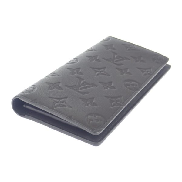 441906 04 Louis Vuitton Long Wallet Bi fold Shadow Black