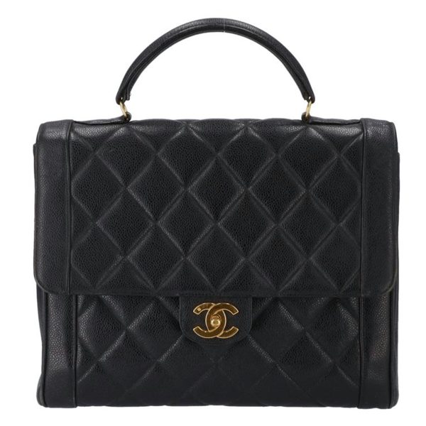 44196 1 Chanel Caviar Dekacoco Bag Black