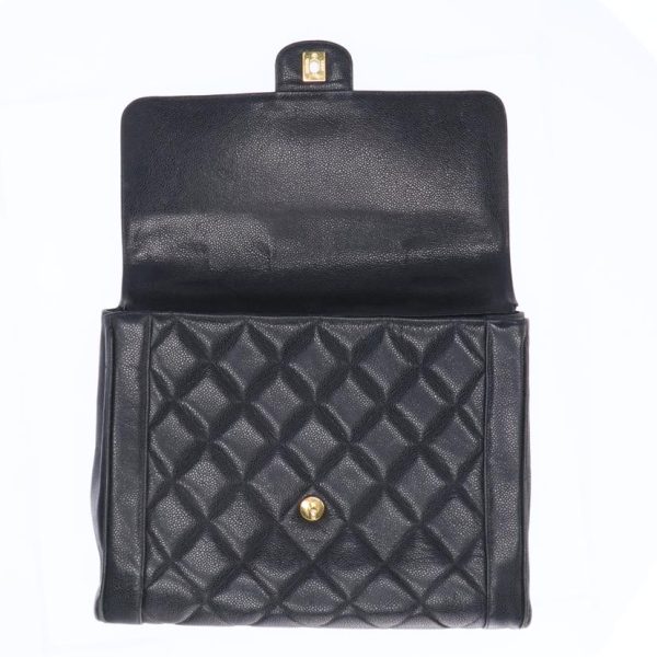 44196 6 Chanel Caviar Dekacoco Bag Black