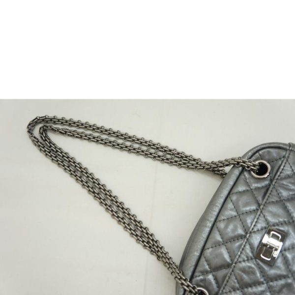 44202 4 Chanel 255 Matelasse Chain Shoulder Bag Black