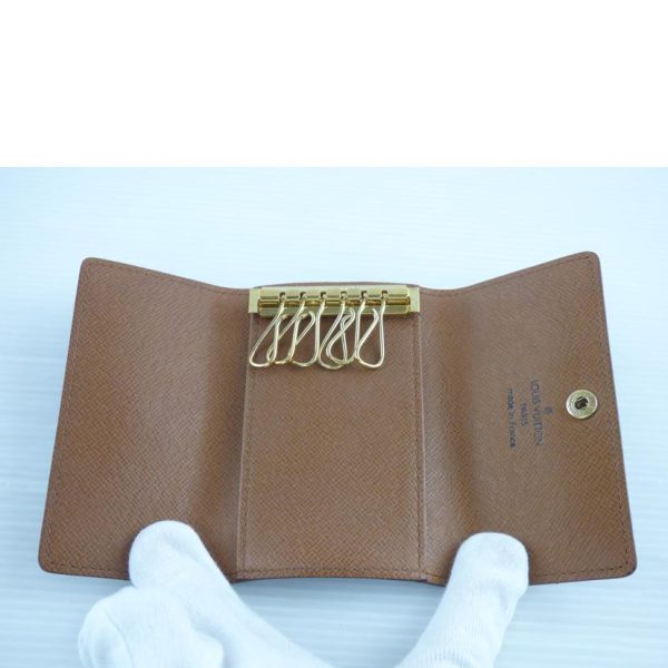 44214 4 Louis Vuitton Multicle 6 Monogram Wallet Brown