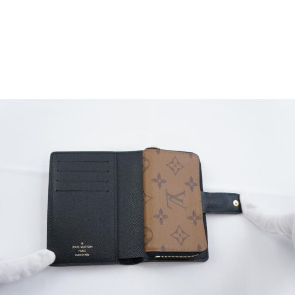 44244 4 Louis Vuitton Portefeuil Juliet Monogram Reverse Wallet