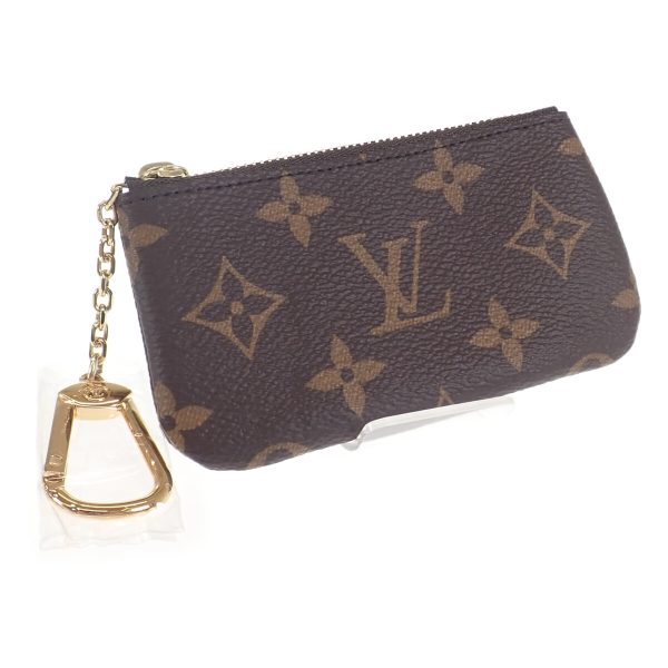 442513 01 Louis Vuitton Key Case Pochette Coin Purse Brown