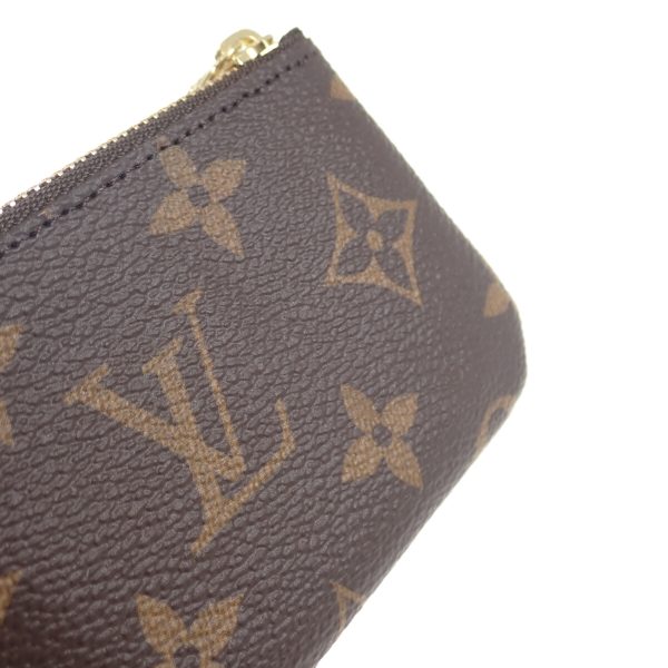 442513 05 Louis Vuitton Key Case Pochette Coin Purse Brown