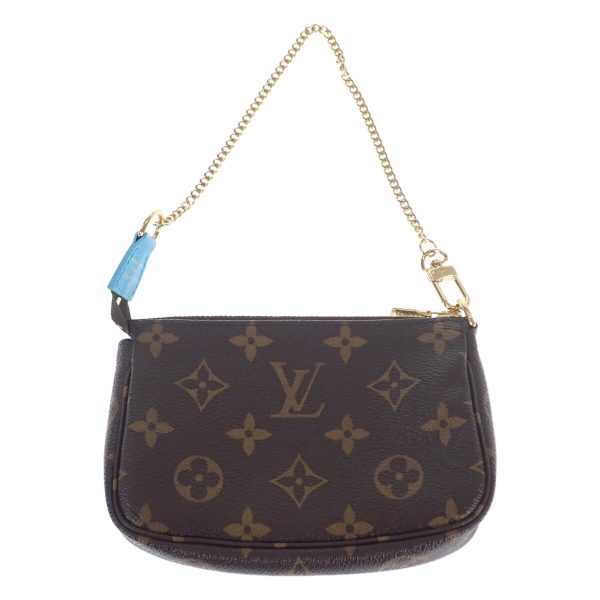 442774 02 Louis Vuitton Mini Pochette Multi Blue Gold