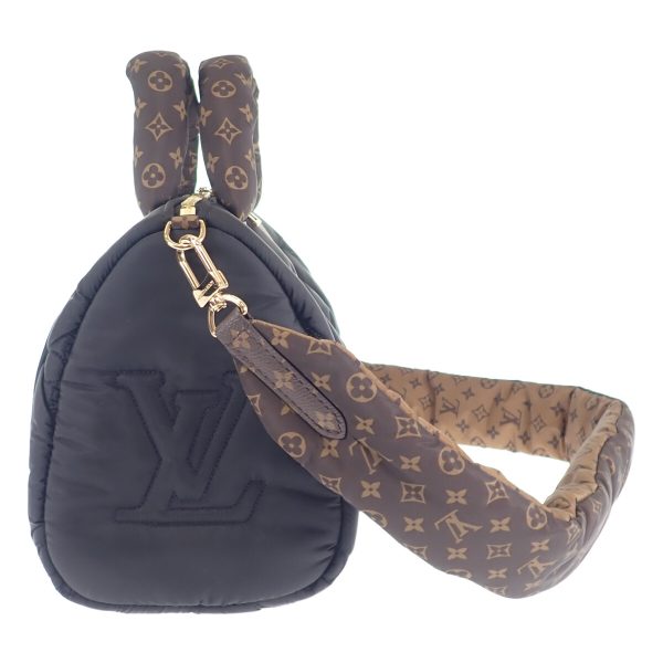 443127 04 Louis Vuitton Speedy Bandouliere 25 2way Bag Black