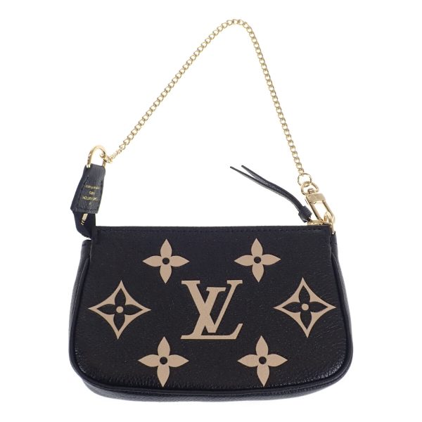 443994 03 Louis Vuitton Mini Accessoire Pouch Bicolor Black