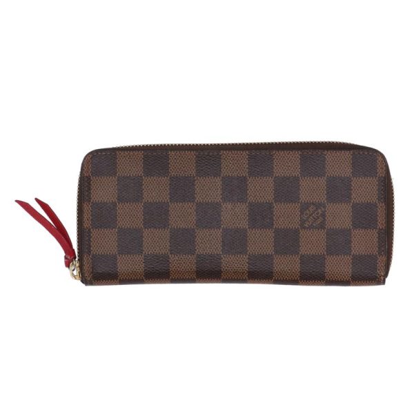 44430 1 Louis Vuitton Clemence Damier Wallet Sleaze