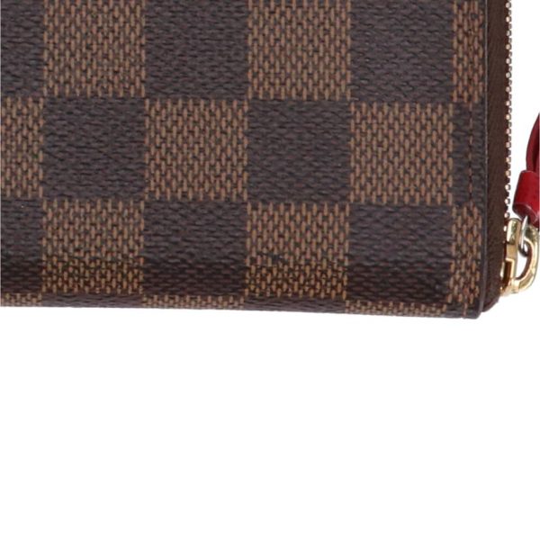 44430 6 Louis Vuitton Clemence Damier Wallet Sleaze