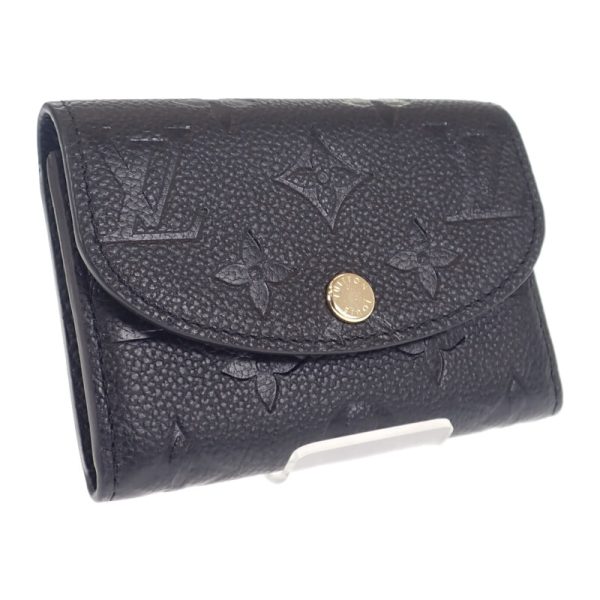 444326 01 Louis Vuitton Rosali Coin Case Purse Noir Black