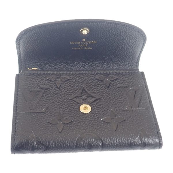 444326 05 Louis Vuitton Rosali Coin Case Purse Noir Black