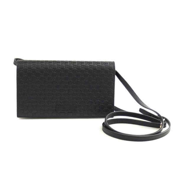 44479 1 Gucci Micro Guccisima Shoulder Wallet