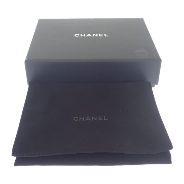 444821 10 Chanel Classic Small Flap Trifold Wallet Black