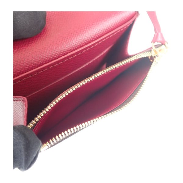 444843 06 Louis Vuitton Portomone Coin Case Purse Fuchsia