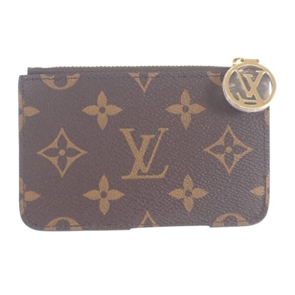 445172 02 Louis Vuitton Card Case Porto Coin Purse Brown