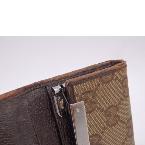 44549 6 Gucci Signature GG Canvas Key Case Beige