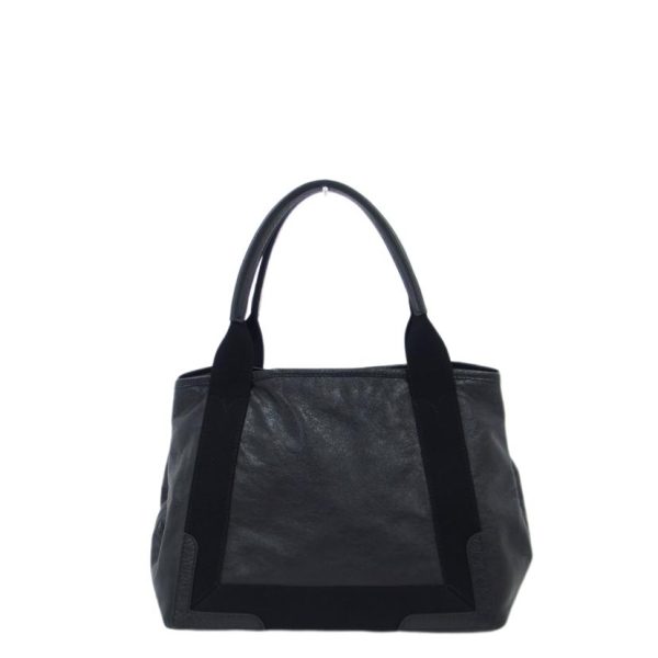 44615 2 Balenciaga Navy Hippo S Tote Bag Black