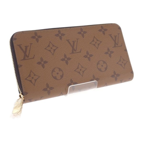 446170 01 Louis Vuitton Zippy Wallet Monogram Reverse Brown