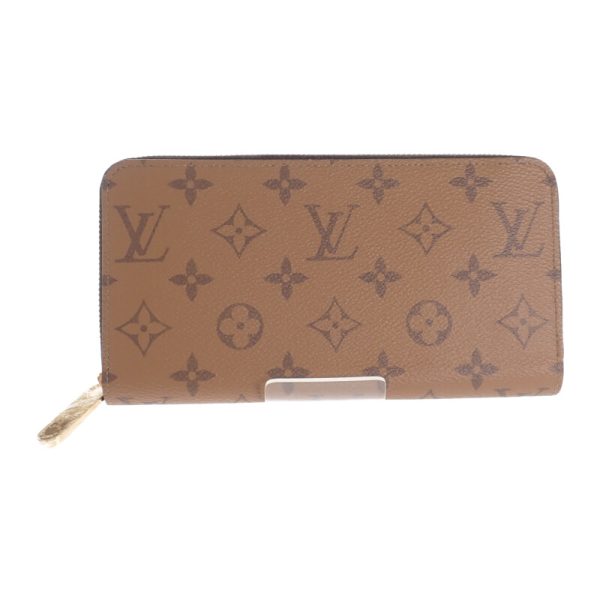 446170 02 Louis Vuitton Zippy Wallet Monogram Reverse Brown