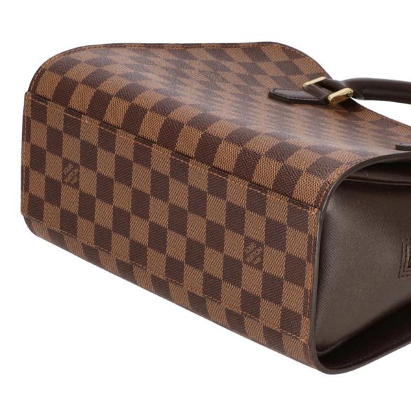 44627 3 Louis Vuitton Triana Damier Handbag Brown