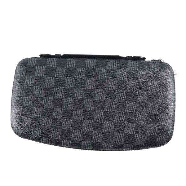 44675 1 Louis Vuitton Atole Handbag Damier Graphite