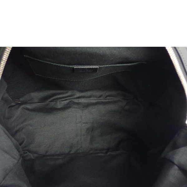 44761 5 Gucci Black Leather Medium Backpack Black