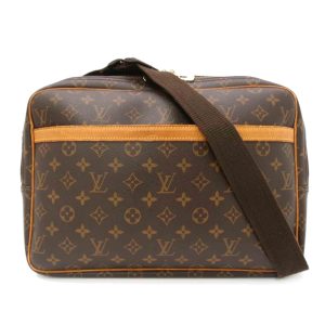 44839 1 Louis Vuitton Keepall 55 Monogram Bag Brown