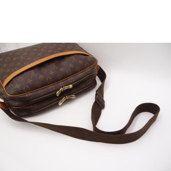 44839 4 Louis Vuitton Reporter GM Monogram Shoulder Bag Brown