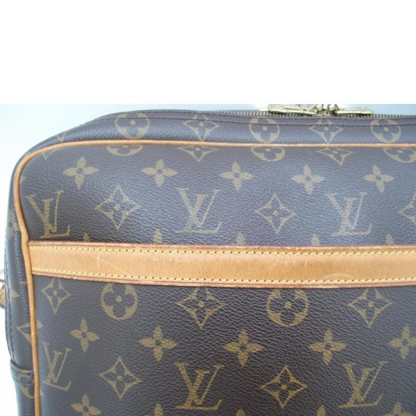 44839 8 Louis Vuitton Reporter GM Monogram Shoulder Bag Brown