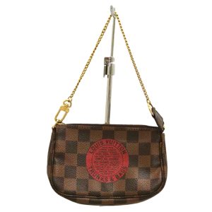 44850 2 Louis Vuitton Dunise 2WAY Handbag Monogram Blue