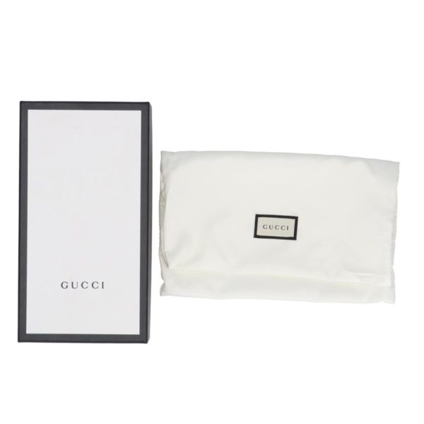 44997 6 Gucci Vintage Logo Round Zipper Long Wallet