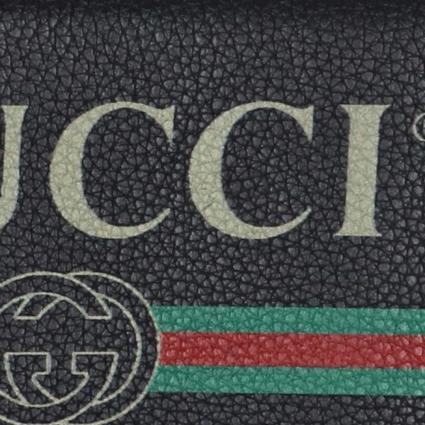 44997 7 Gucci Vintage Logo Round Zipper Long Wallet