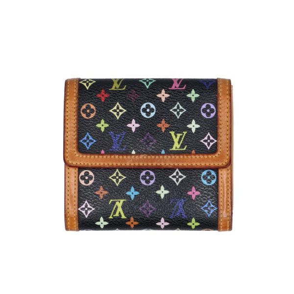 45063 2 Louis Vuitton Portomonevier Cult Credit Multicolor Wallet