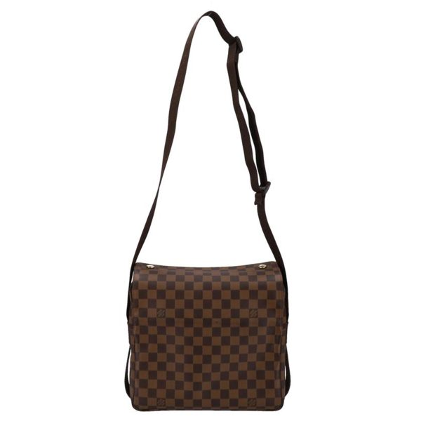 45271 1 Louis Vuitton Naviglio Damier Shoulder Bag Brown